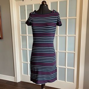 Brooks Brothers Red, White, & Blue striped dress Dress Sz. Small